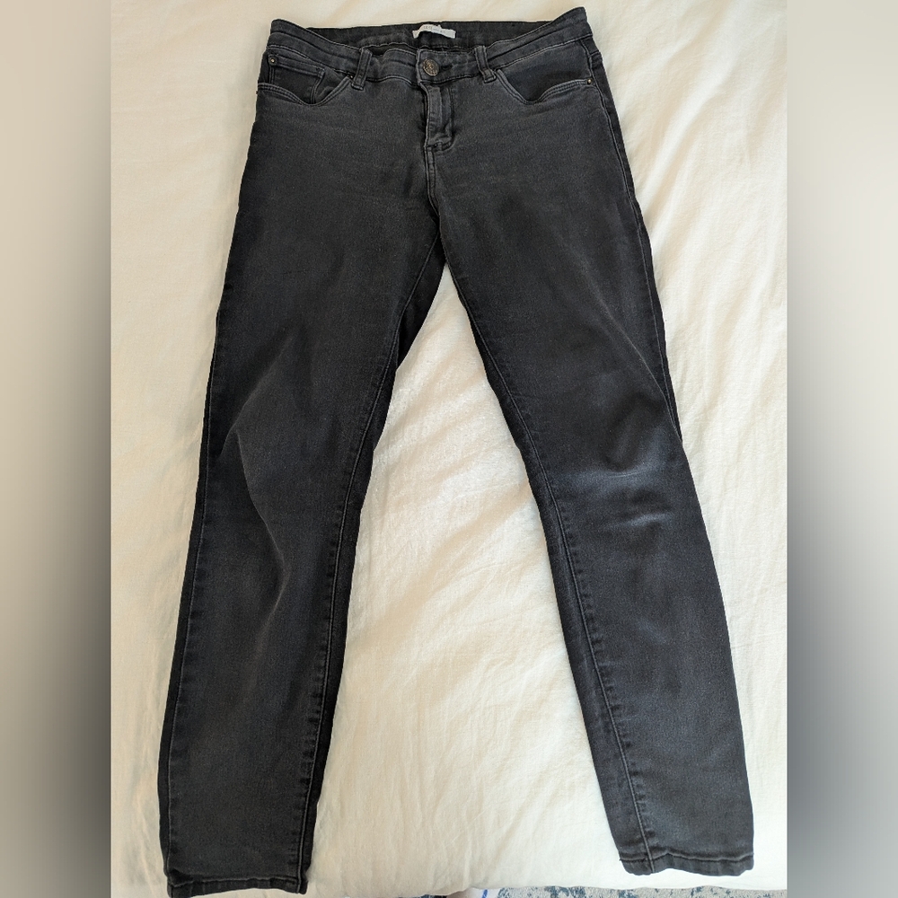 STS Blue - Mid-Rise Black Jeans